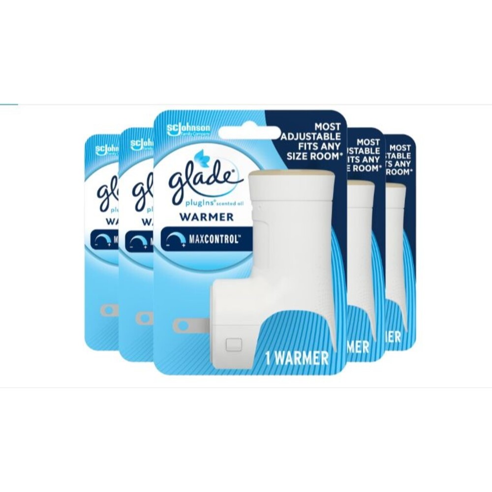 Glade PlugIns Air Freshener Warmer, Scented Oils for Home and Bath, 5 count